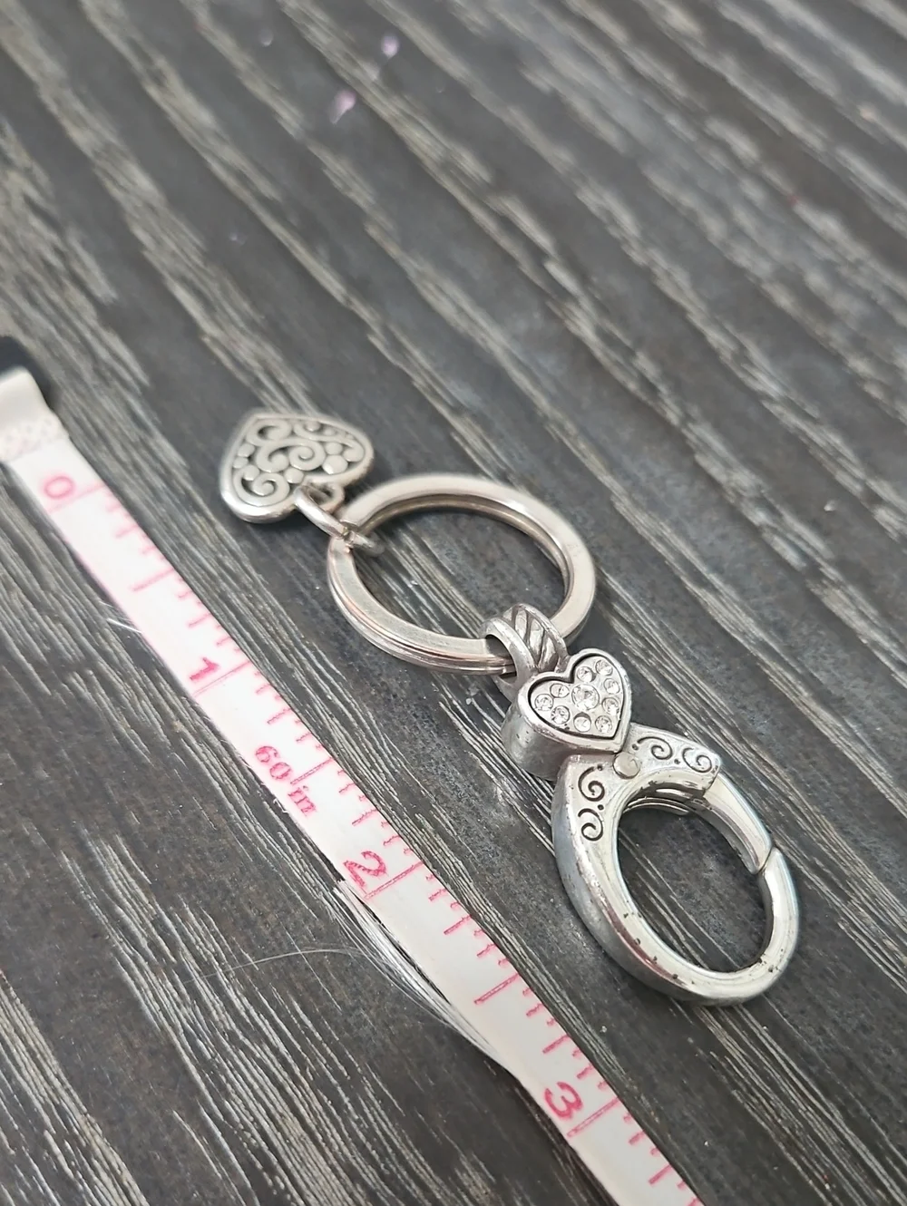 Brighton Heart Clip Keyring